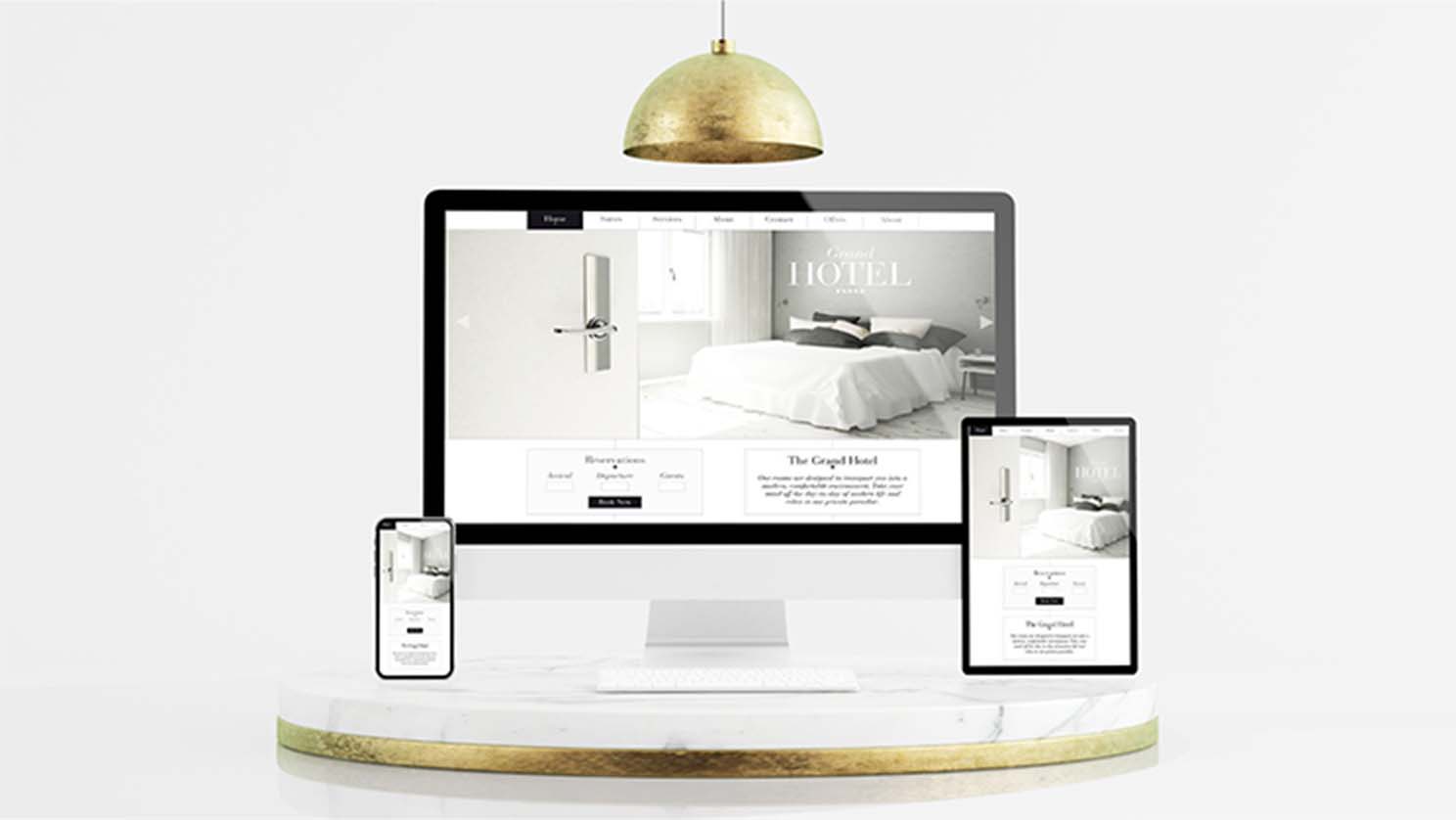 Quality Hotel Website Image